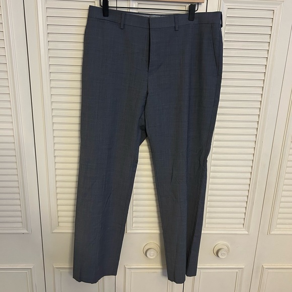 CROWN & IVY Motion Flex STRAIGHT FIT Stretch Wool Men's PANTS 34x30 MSRP 140$ - Picture 1 of 10